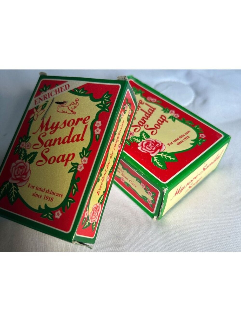 Mysore Sandal Sandalwood Soap Bars Vintage Original Packaging 75g & 125g - NEW
